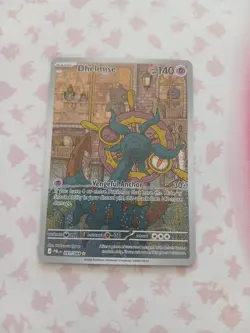 Pokemon TCG 091/084 Dhelmise Illustration Rare Pitch Black - Image 3