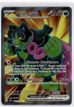 Pokemon TCG Okidogi ex (Full Art) 082/064 Sv: Shrouded Fable Ultra Rare - Image 1