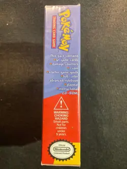 2000 Pokemon Set 2 Starter Set 2 Players w/CD-Rom FACTORY SEALED w/Holo Machamp - Image 3