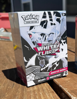 Pokemon TCG Scarlet & Violet White Flare Booster Bundle, 6 Packs, English (6+) - Image 1