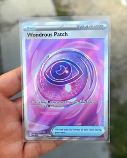 Wondrous Patch Pokemon TCG Perfect Order Holo Ultra Rare ENG 117/088 - Image 1