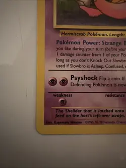 1999 Pokemon Slowbro 43/62 Fossil Regular - Image 5