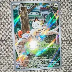 The Pokemon Company Meowth 106/094 Me02 Phantasmal Flames IR Holo English 70HP - Image 1