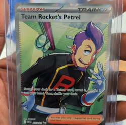 The Pokemon Company Team Rocket's Petrel 226/182 Holo Sv10 Ultra Rare - Image 1