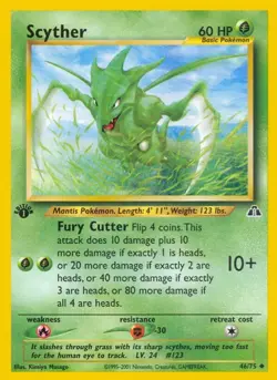 Scyther 46/75 Neo Discovery HP Unlimited - Image 1