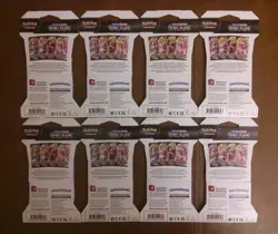 Pokemon TCG Sword & Shield Base Set & Rebel Clash Sleeved Booster Pack Lot of 12 820650826528 - Image 3