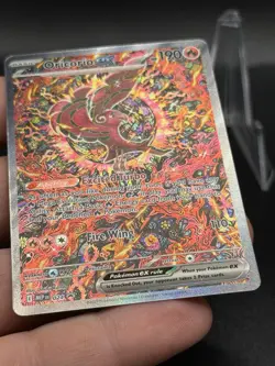 Oricorio ex 024 Phantasmal Flames Black Star Promo Full Art Pokemon TCG NM IH3 - Image 2