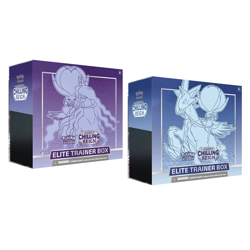 2 x Chilling Reign Elite Trainer Boxe POKEMON TCG Ice + Shadow Rider Calyrex - Image 1