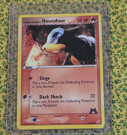 Pokemon TCG Team Magma's Houndour Team Magma vs Team Aqua 35/95 2004 Uncommon - Image 1