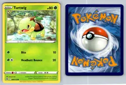 Turtwig 006/172 Common Brilliant Stars Pokemon NM - LP - Image 3