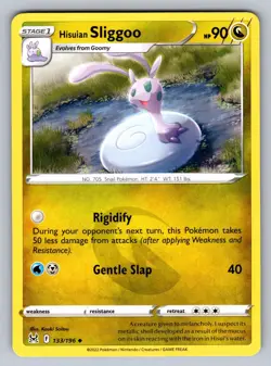 Hisuian Sliggoo 133/196 Uncommon Lost Origin Pokemon Near Mint - Image 1