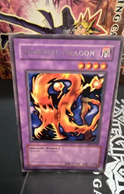 Darkfire Dragon LOB-019 The Legend of Blue Eyes White Dragon Unlimited - Image 1