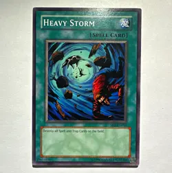 Yugioh! Heavy Storm SD1-EN016 LP - Image 1