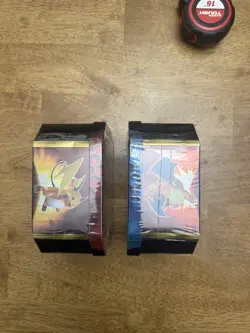 Pokemon Hidden Fates GX Tins Set of 2 - Charizard and Gyarados - Sealed RARE - Image 4