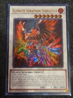 Yugioh Burst Protocol - Elfnote Seraphim Strelitzia - Ultra Rare - BPRO-EN040 - Image 1