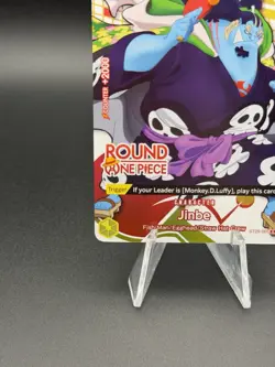 Round 1 One Piece Jinbe English Promo ST29-005 - Image 4