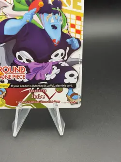 Round 1 One Piece Jinbe English Promo ST29-005 - Image 5