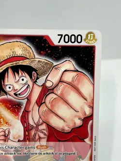Monkey D Luffy Pre-Errata P-001 Promotion Pack 2022 One Piece Promo - Image 3