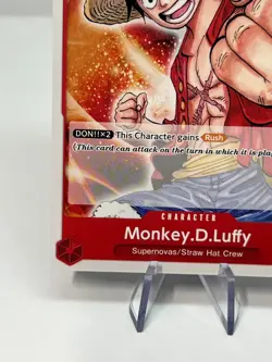 Monkey D Luffy Pre-Errata P-001 Promotion Pack 2022 One Piece Promo - Image 4