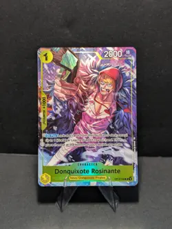 Donquixote Rosinante OP12-108 R Foil Illustration Box Vol. 6 One Piece TCG NM - Image 1