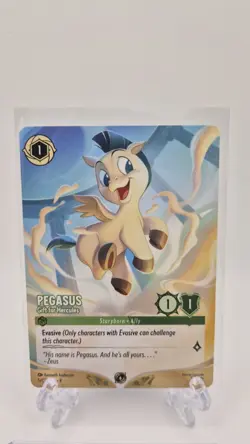 Pegasus - Gift for Hercules (5) Promo Disney Lorcana Promo Card Lorcana NM - Image 1