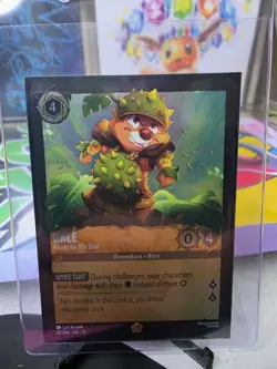 Dale- Ready For His Shot 22/204- Foil Legendary Disney Lorcana Wilds Unknown - Image 1