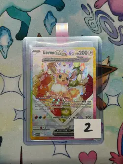 Pokemon TCG Scarlet & Violet Eevee ex 174 Prismatic Evolutions SPC Promo - Image 3
