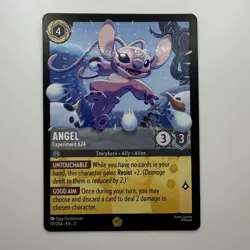 Disney Lorcana TCG Angel Experiment 624 Winter Spell #191/204 Legendary Non-Foil - Image 1