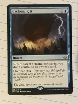 Cyclonic Rift MTG - 4 x cards - Image 1