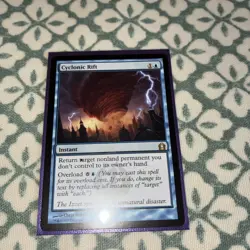 Magic the Gathering Cyclonic Rift Return to Ravnica Near Mint Condition - Image 1