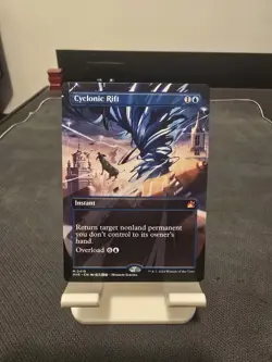 MTG Cyclonic Rift (Anime Art Borderless) Ravnica Remastered (RVR) #0419 - Image 1
