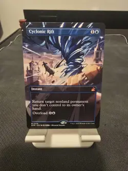 MTG Cyclonic Rift (Anime Art Borderless) Ravnica Remastered (RVR) #0419 - Image 2