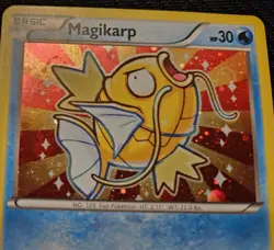 Pokemon TCG Shiny Magikarp XY 143 Black Star Promos Holo Mod Play - Image 2