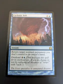 Cyclonic Rift - Return to Ravnica Rare MTG LP - Image 1