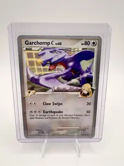 Pokemon Card Garchomp C 60/147 Supreme Victors Uncommon 2010 WORLD CHAMPIONSHIP - Image 1