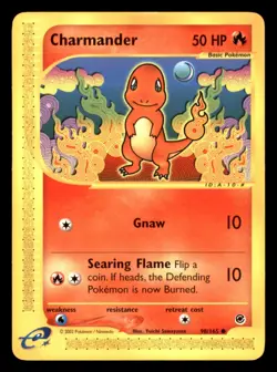 Charmander (98) EX Expedition 098/165 Pokemon Card LP - Image 1