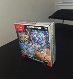 Pokemon TCG Stellar Crown Booster Bundle SEALED 6 Packs - Image 1