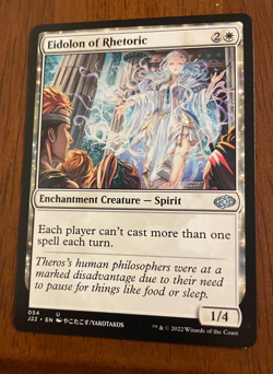 Eidolon of Rhetoric - Jumpstart 2022 - MTG Magic Card - NM - Image 1