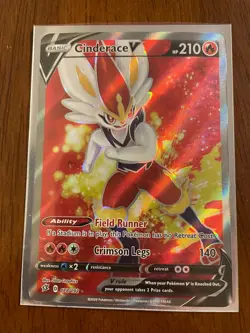 CINDERACE V 178/192 Rebel Clash - Pokemon Card - NM - Image 1