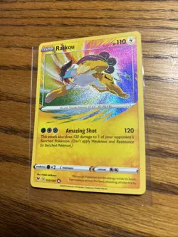 Raikou (#050/185) - Holofoil SWSH - Vivid Voltage - Pokemon Card - NM - Image 5