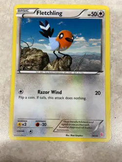 Fletchling - Sylveon Trainer Kit 19/30 - Pokemon Card - LP - Image 1