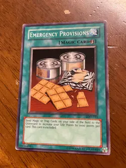 Emergency Provisions LOD-033 - YuGiOh Card - MP - Image 1