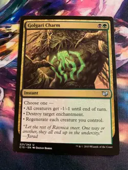 Golgari Charm - C15 Commander 2015 - MTG Magic Card - NM - Image 1