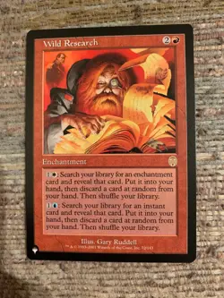 Wild Research - MTG Magic Cards - Kaldheim The List - Image 1
