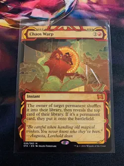 Chaos Warp 036/063 - MTG Magic Card - Strixhaven STA - Image 1