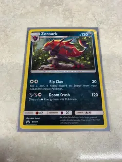 Zoroark SM89 Holo - NM - Pokemon Card - Black Star Promo - Image 1