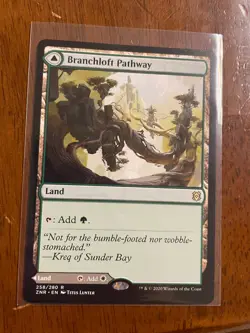 Branchloft Pathway Boulderloft Pathway Zendikar Rising - MTG Magic Card - NM - Image 1