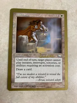 abeyance world championships 1997 Janosch Kuhn Gold - MTG Magic Card - LP/MP - Image 1