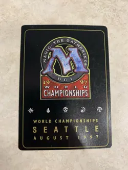 abeyance world championships 1997 Janosch Kuhn Gold - MTG Magic Card - LP/MP - Image 2