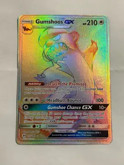 Gumshoos GX - 157/149 - Sun & Moon - Pokemon Card - NM - Image 1
